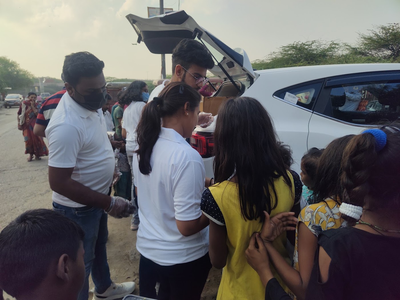 Cooked Meal Distribution Drive